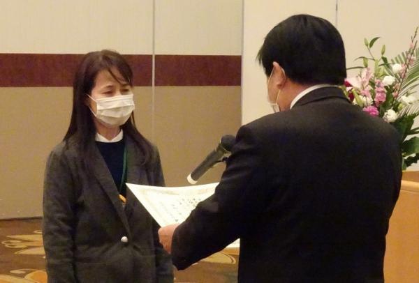 一般職員の部代表　長友真由美氏（門川町）