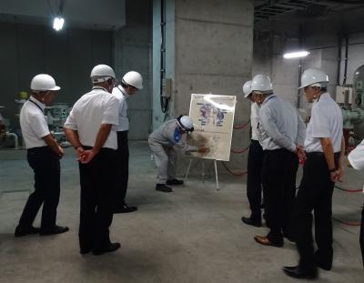 小丸川揚水発電所視察