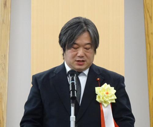 松浦　光宏　宮崎県町村議会議長会長