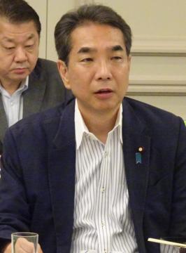 発言される江藤衆議院議員