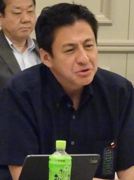 発言される武井衆議院議員
